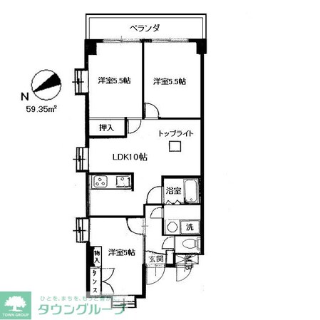 ロイヤルグレースの物件間取画像